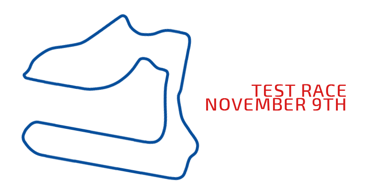 Test race coming up on Nov 9th