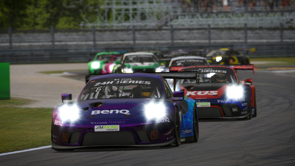 Williams Esports victorious in 6H MONZA and close up championship race